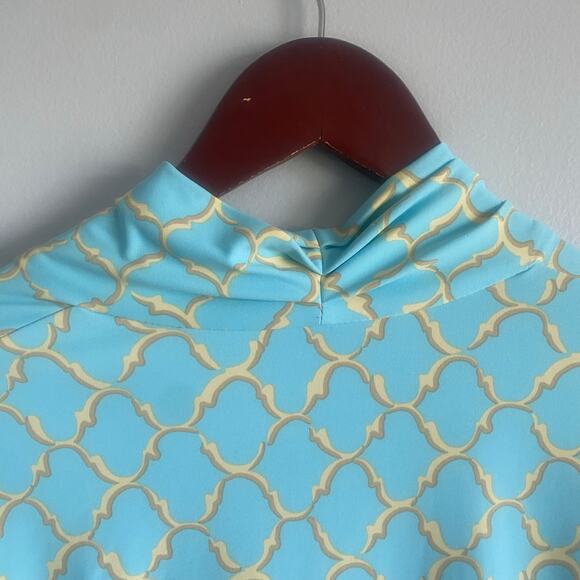 NWT J. McLaughlin Panama Wrap Dress Knee Length 3/4 Sleeve Stretchy Size Medium - Picture 7 of 8